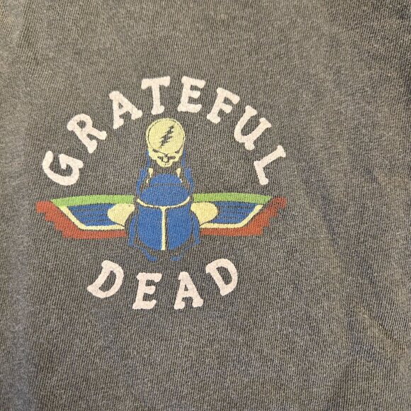 Junkfood Grateful Dead Graphic Muscle Tank Top Grunge Sz M Black - Picture 3 of 8